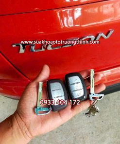 Làm chìa khóa smatrkey xe hyundai