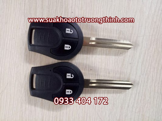 Làm chìa khóa remote xe nissan giá rẻ Làm chìa khóa remote xe nissan